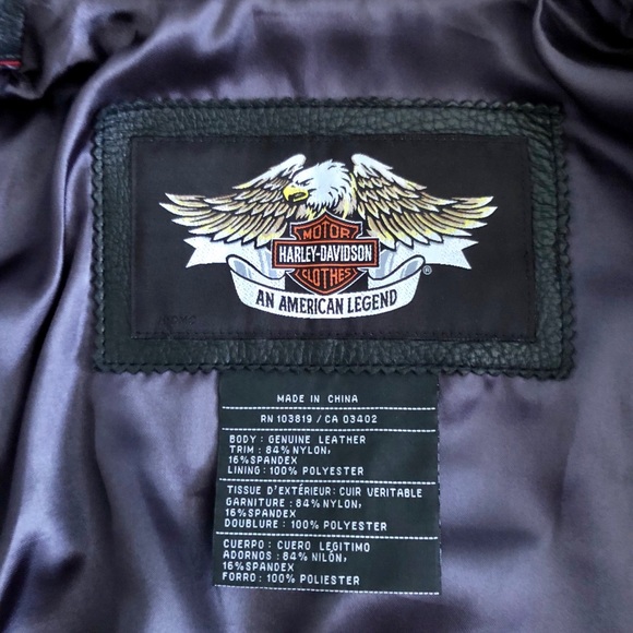 Harley Davidson Riding Jacket - Picture 4 of 4